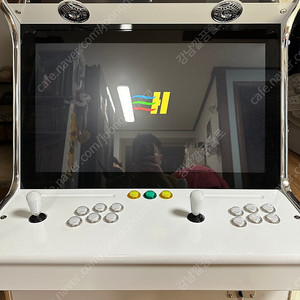 [거의 새상품] 27인치 레트로 오락실 게임기(마마무 화사 게임기)