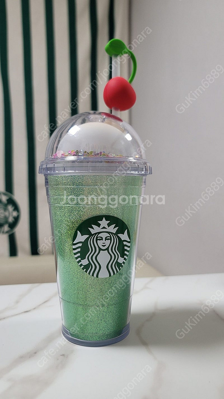 스타벅스 돔 글리터 콜드컵 473ml 4종 세트 (새상...--1