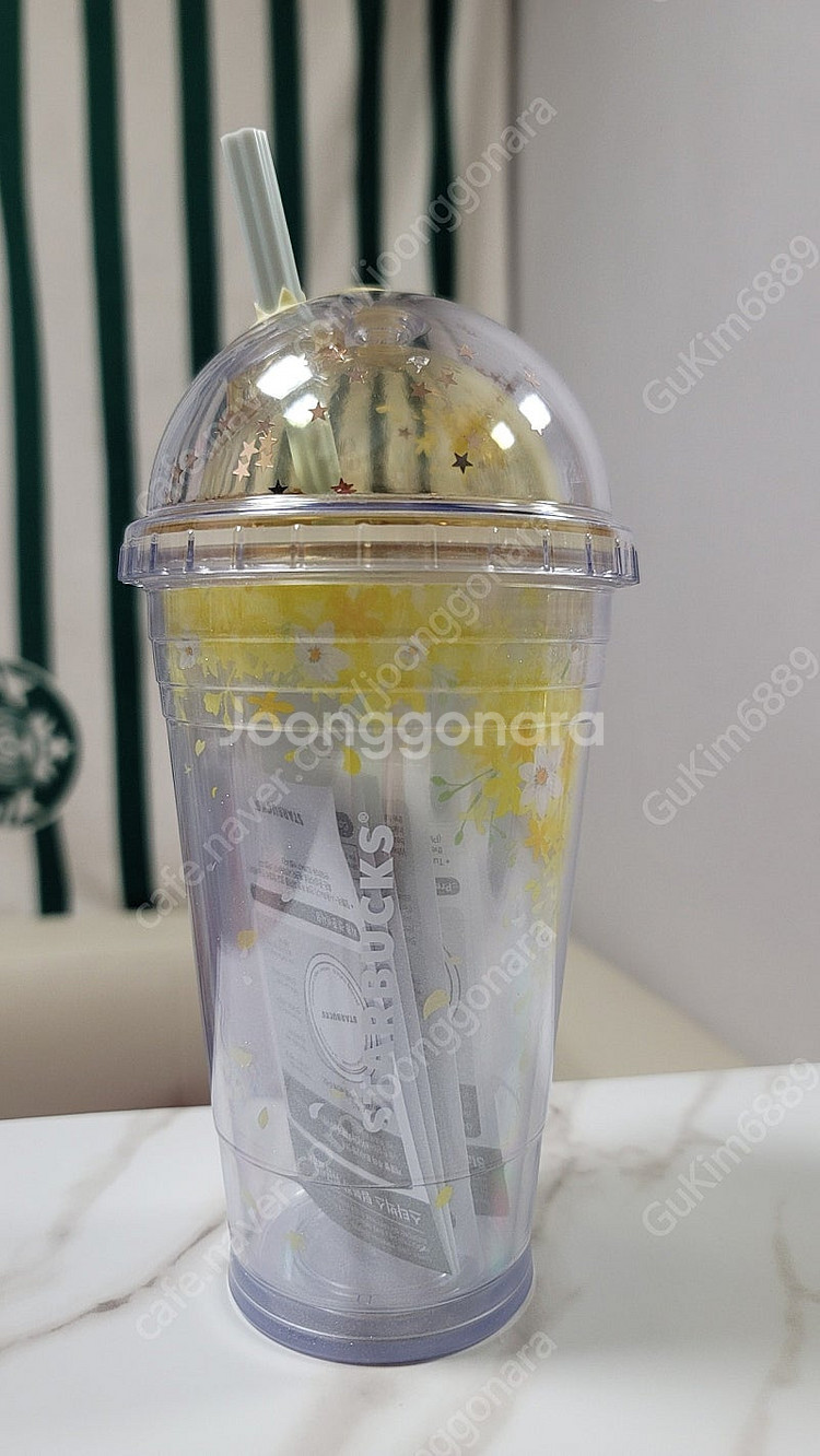 스타벅스 돔 글리터 콜드컵 473ml 4종 세트 (새상...--3