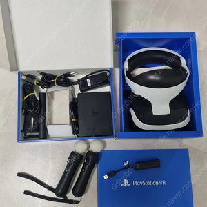 PS4/PS5 VR 2세대 3번 풀세트(신형무브봉2개.신형카메라) + PS5 카메라 연결젠더