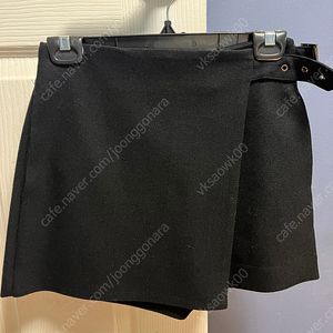 (새상품) 타낫 랩 팬츠 스커트 블랙 스몰