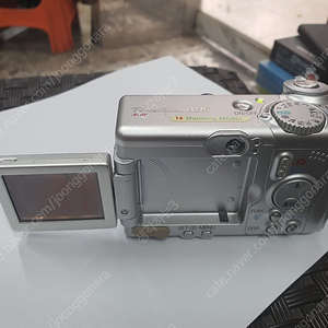레트로 빈티지 디카 케논 Power Shot A95 회전 LCD AA배터리 사용