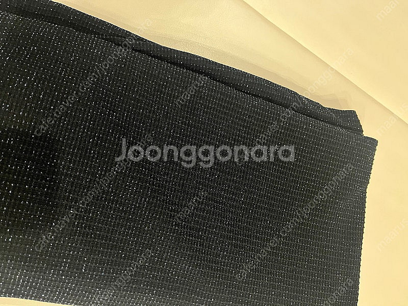 허앤쉬 글리터밴딩스커트 스몰--1