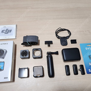 Dji 오즈모 액션2 신형 128g 듀얼스크린 콤보 신품 (셀피 삼각대 추가)