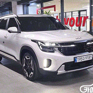 [기아]더 뉴 셀토스 가솔린 1.6 터보 4WD 시그니처 2025 년 휘발유 중고차 전액할부 중고차리스 중고차수출