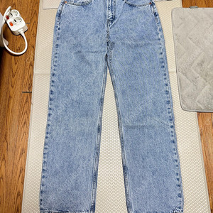 (새상품) LEVIS 리바이스 로우 프로진 와이드 청바지 데님 A0964-0003