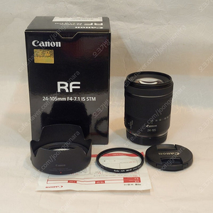 캐논 정품 RF24-105 F4-7.1 IS STM 보증26년8월6일까지 신품급