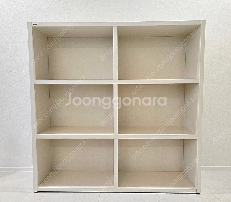 한샘 3단 책장 화이트--0
