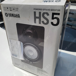 야마하 모니터스피커 HS5 블랙 1개 미사용품