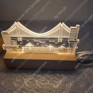 새상품 부산의빛 감성무드등 ㅡ 광안리 ​ 부산감성 무드등 아크릴사이즈 15.5x6cm