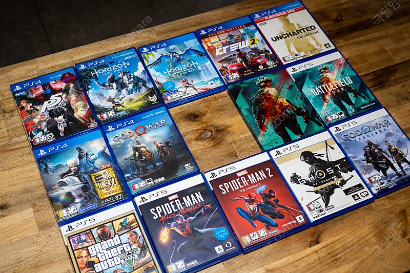 PS4 PS5 플스 4,5 타이틀 몇가지 판매합니다.