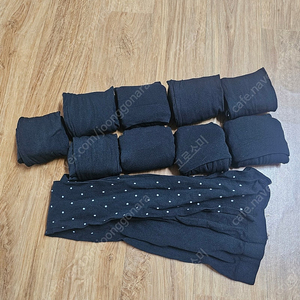 땡땡이 골지 스타킹 일괄판매