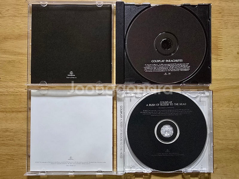 CD 음반 Coldplay 콜드플레이 앨범 5장--1