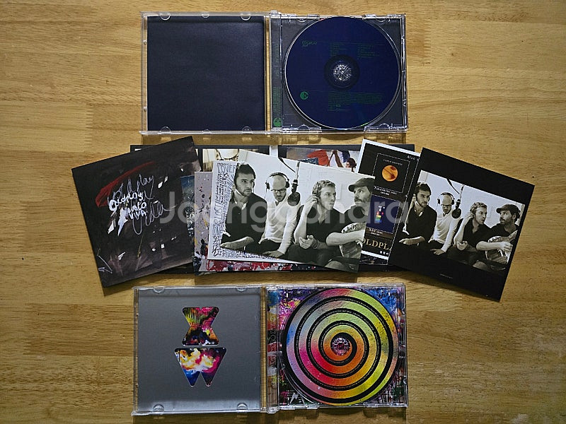 CD 음반 Coldplay 콜드플레이 앨범 5장--2