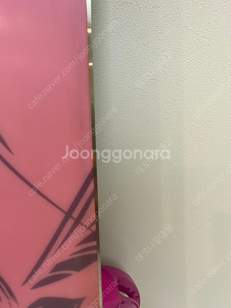 입문용 여성 스노우보드 풀세트(데크+바인딩+부츠2개)--4