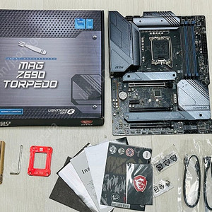 MSI Z690 TORPEDO ddr5 판매합니다. 소켓가이드포함 박스세트