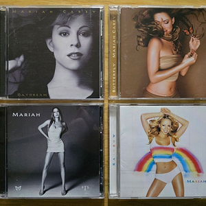 CD 음반 Mariah Carey 머라이어 캐리 앨범 4장
