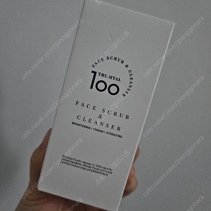 (반택포)트루히알100 페이스 스크럽 앤 클렌저