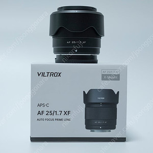 빌트록스 에어 25mm f1.7 후지마운트 판매합니다