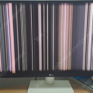 lg 24mp500 모니터 패널 파손