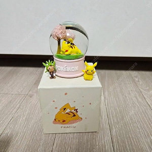 롯데리아 피카츄 스노우볼