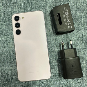 (새상품급 고속충전기포함) 갤럭시S23+ 512G 라벤더 23년 2월개통 42만원 판매해요