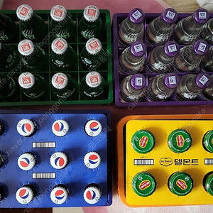 칠성사이다 미니병 펩시 미니병 델몬트 미니병 판매합니다.