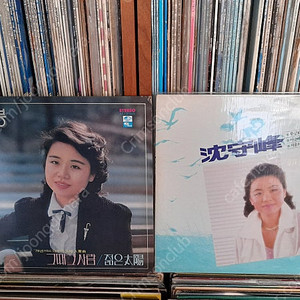 LP - 심수봉 (1980 순자의 가을 수록된 희귀음반 포함 리스트)