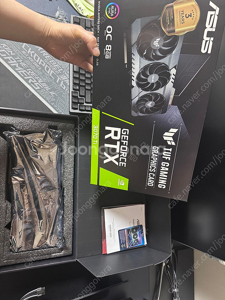 ASUS TUF RTX 3070ti 판매--0