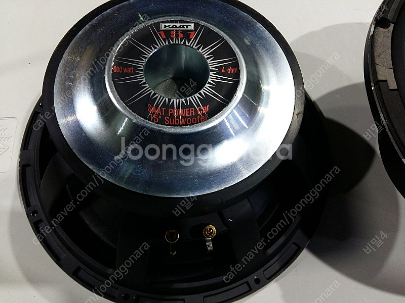 SAAT-151. 15인치 600W 스피커 우퍼2개--1