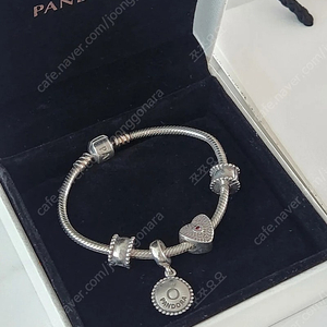 (가격내림) PANDORA 판도라 실버 팔찌 참 세트 정품