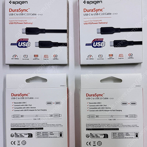 슈피겐 60W 고속 충전 케이블 (USB-IF C to C PD 60W C11C1)