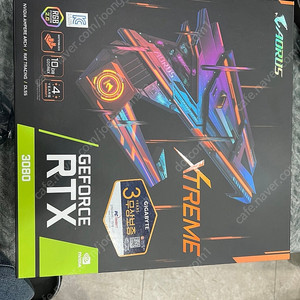 기가바이트 어로스 익스트림 rtx 3080 12g 워터블럭 그래픽카드 커스텀수냉 aorus xtreme rtx3080