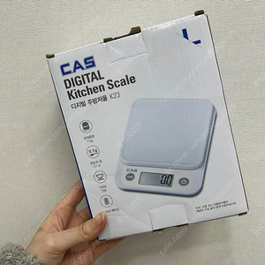 카스 디지털 주방저울 cas k23 새제품