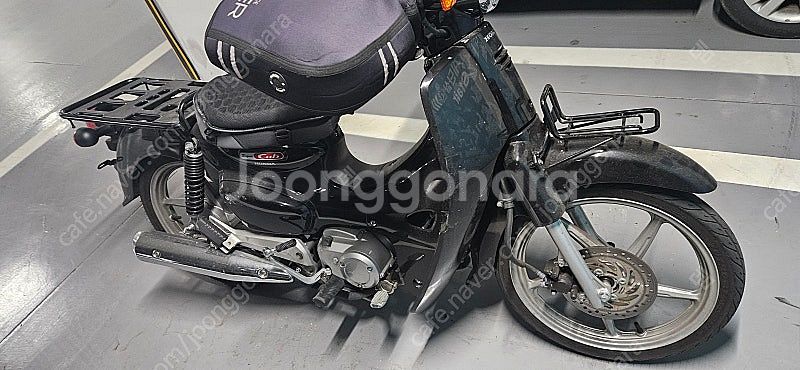 23년식 슈퍼커브 올블랙 판매합니다.--3