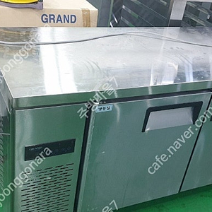 간냉 보냉냉동.냉장고5자 그랜드1500간냉식테이블냉동냉장고GWFM-150FT