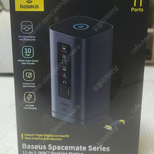 베이스어스 스페이스메이트 11포트 맥북독 트리플 디스플레이 C타입 100W 도킹스테이션 BS-OH175