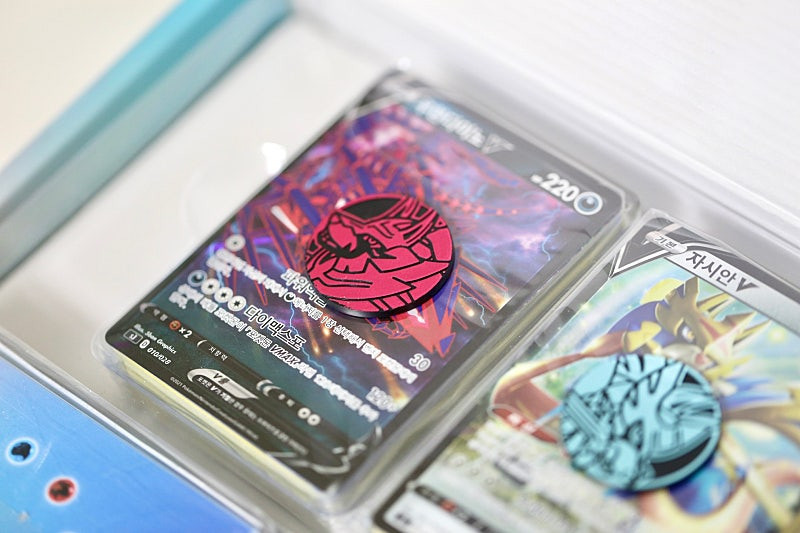 포켓몬 한정판 소드앤실드 자시안 자마젠타 무한다이노 카드 스페셜 덱 게임 세트 이미지