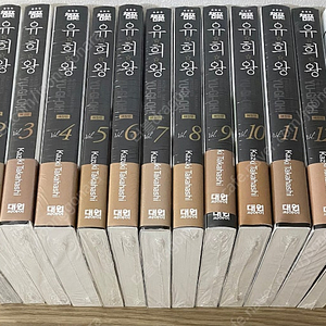 유희왕 애장판 띠지본 전권