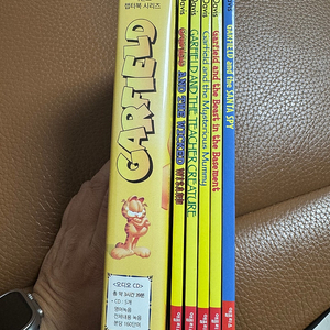 가필드 챕터북 총5권 + CD (Garfield)