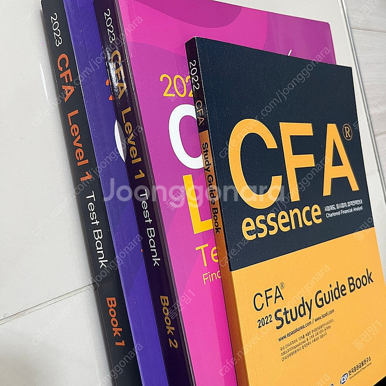 CFA testbank 테스트뱅크, 가이드북--1