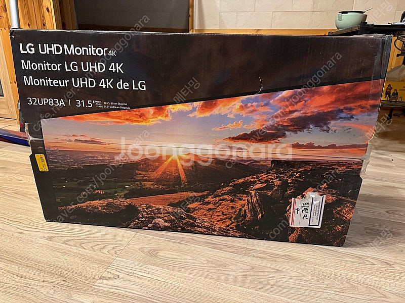 LG 32인치 4K 모니터 32UP83A--0