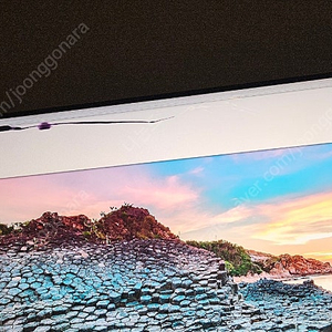 LG 65SK9000PUA 65인치 TV 액정 손상