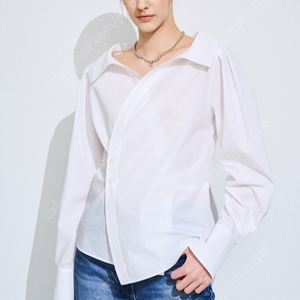타임 랩 언벨런스 헴 셔츠