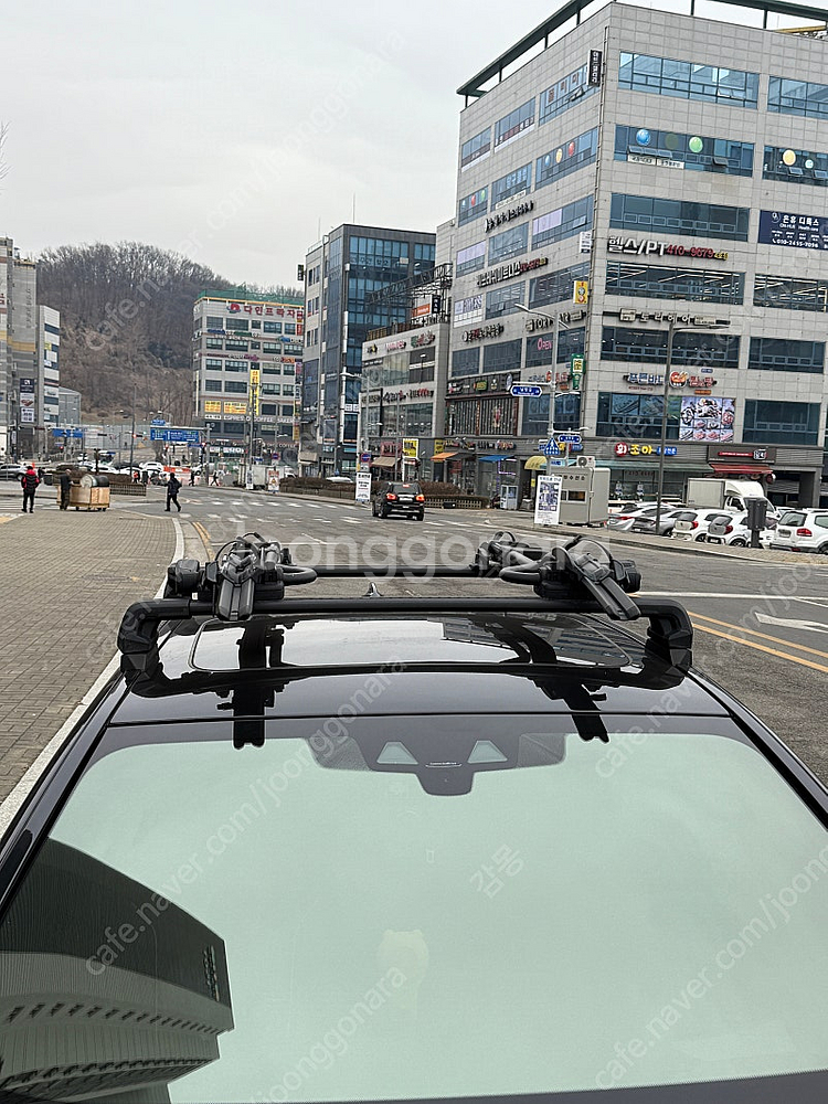 툴레 자전거 캐리어 (bmw5시리즈 g30) 가로바 +...--2