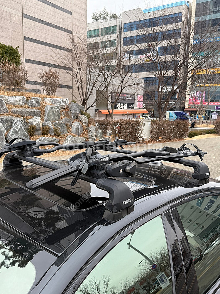 툴레 자전거 캐리어 (bmw5시리즈 g30) 가로바 +...--3