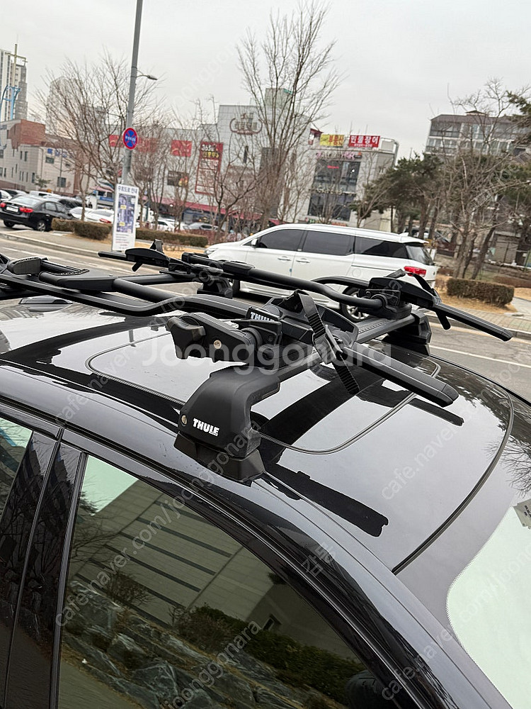 툴레 자전거 캐리어 (bmw5시리즈 g30) 가로바 +...--8