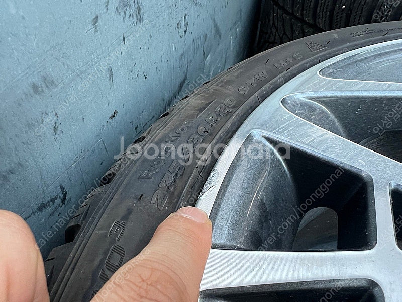 제네시스20인치 G90 RS4 휠 팝니다.--2