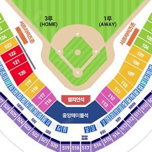 [ 5/3(토) 토요일 :: 기아 vs 한화 ] - 3루 K9 2연석, 4연석