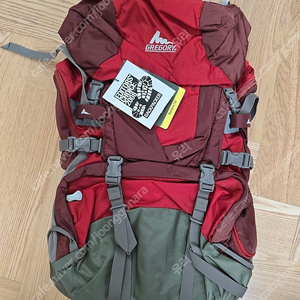 그레고리 새상품 백팩 등산가방 70리터 택배가능